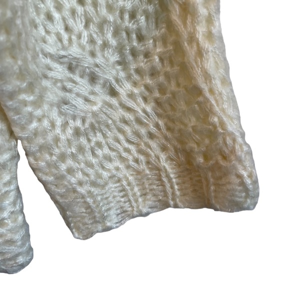Lumiere Open Knit Boxy Sweater Size Small Oversized NWT - Picture 4 of 10